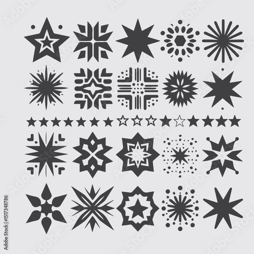 Hand-Drawn Gear Icons Set: Black & White Sketch Vectors with Transparent Background