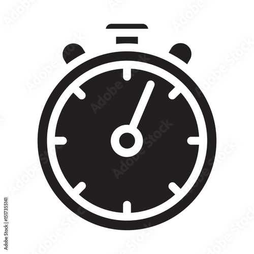 Classic stopwatch icon