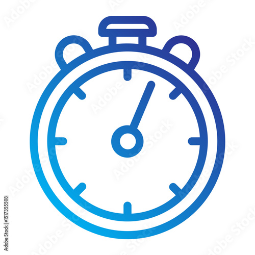Classic stopwatch icon