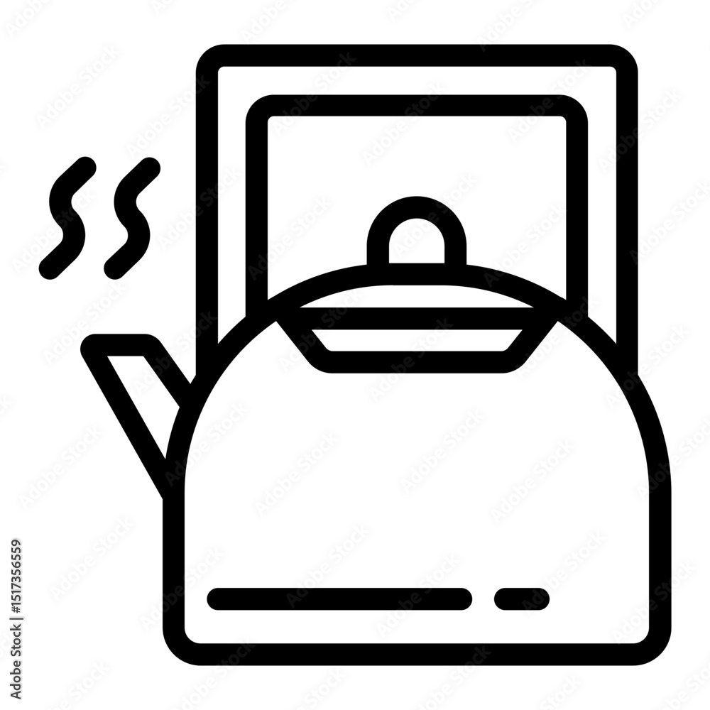 Fototapeta premium Teapot Icon