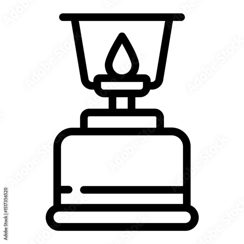 Camping Gas Icon