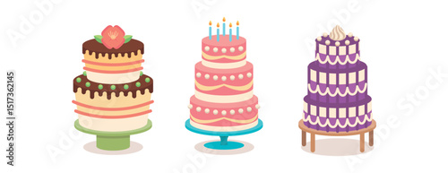 Delicious cakes Collection 