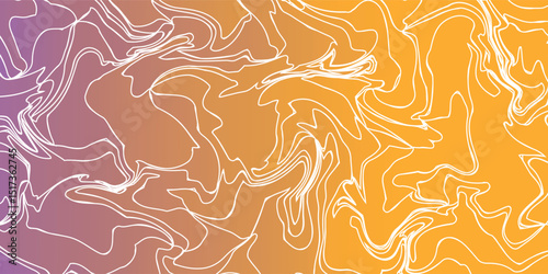 Abstract multi color pattern, fluid organic shapes, swirling lines, map stripes, psychedelic design vector illustration. eps 10