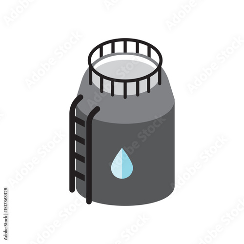 Storage Tank Icon