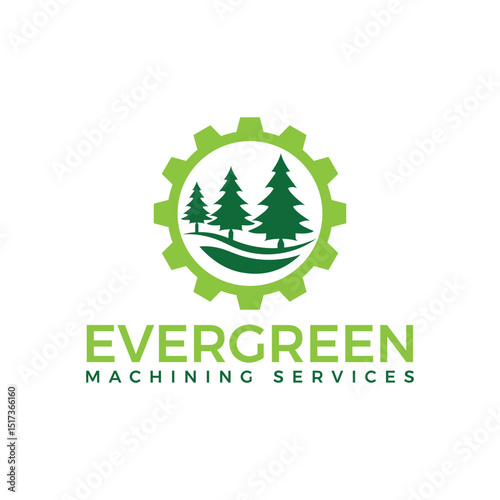 Mechanical service logo with gear, wrench, and tool elements, ideal for repair shops, technicians, and engineering firms. Strong, reliable, and industrial-style design.
