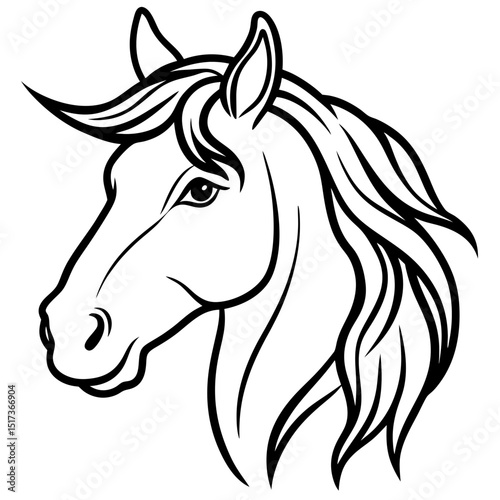 horse vector illustration