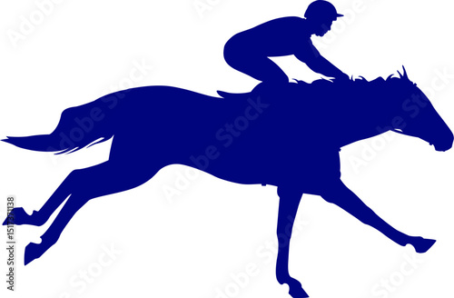 Horse silhouette vector. A man riding horse. Cowboy Riding Horse. Cowboy riding wild horse in motion during rodeo event. Competition, extreme sport emblem symbol. Cowboy on Bucking Horse

