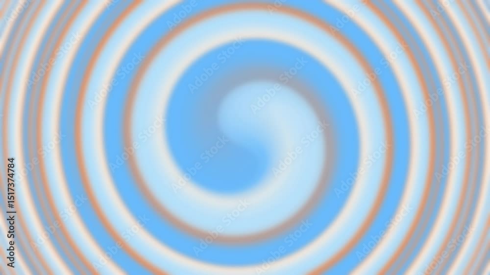 Spirale chromatique pastel