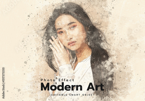 Modern Art Photo Effect
