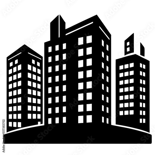 city buildings vector