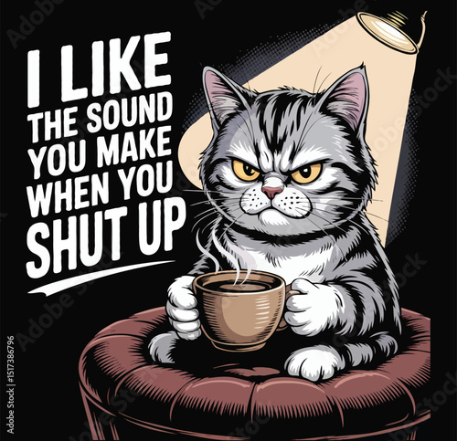  Cat Lover T-Shirt Design