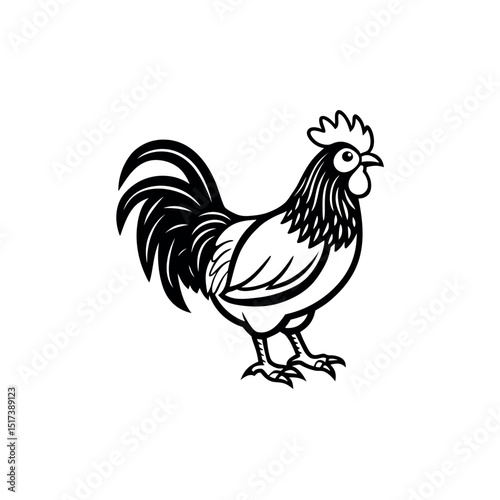 Chicken Nugget Silhouette Pack – Fast Food Vector Elements
