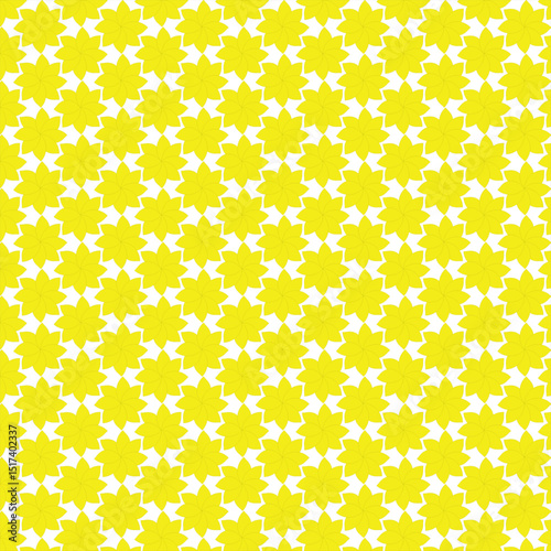 Seamless pattern design on a white background. Eps file with swatch. 