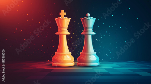 Business success and victory vector concept. Symbol of ambition, investment, successful people. Minimal illustration 