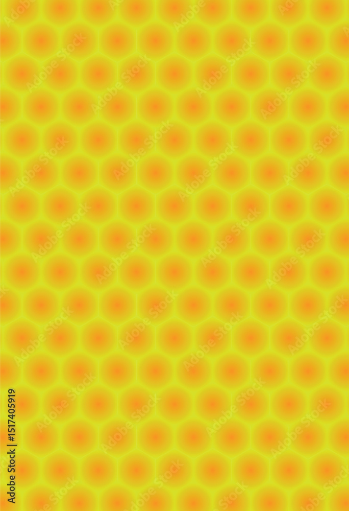 abstract background with honeycombs, seamless pattern with honeycombs