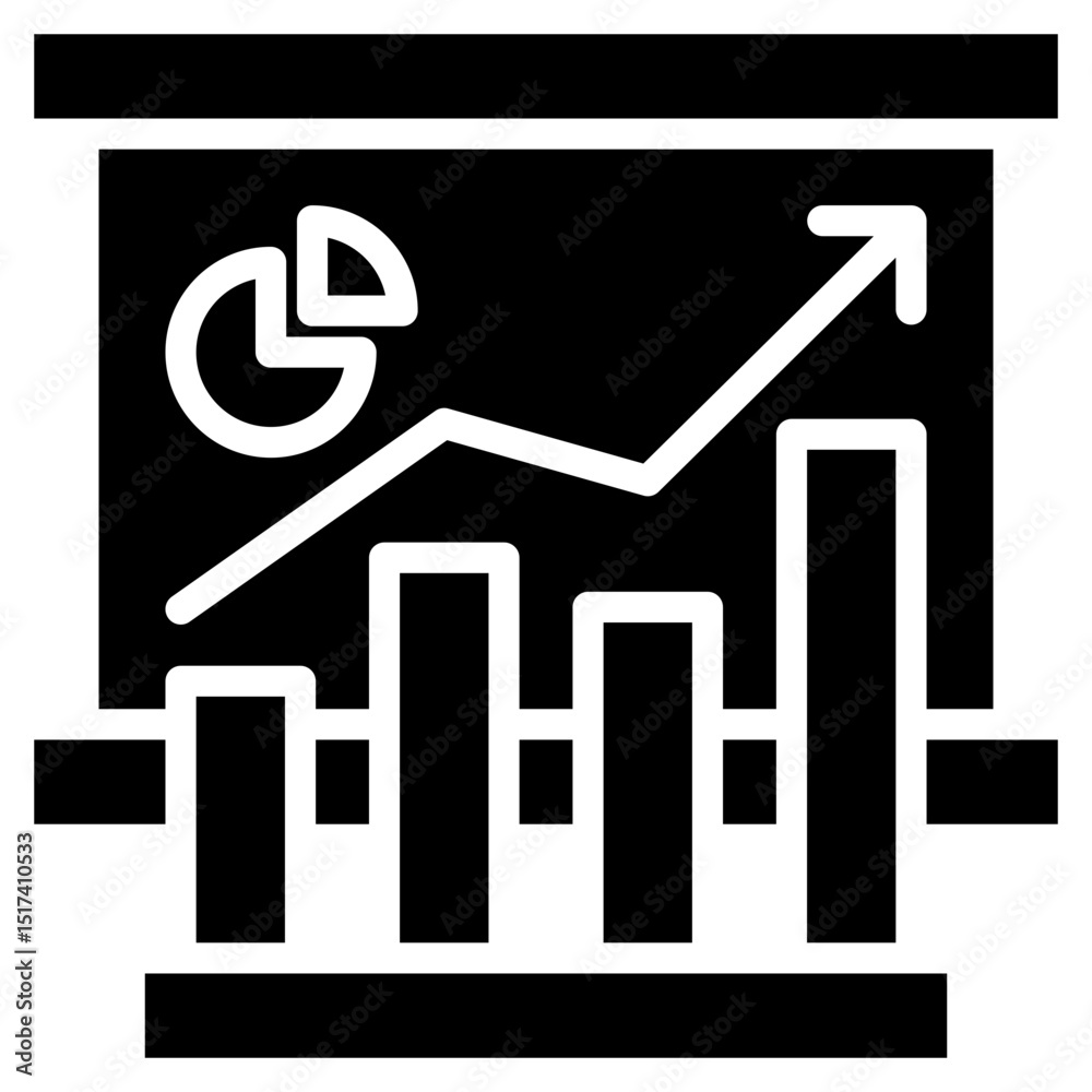Progress Report glyph icon Progress Report glyph icon