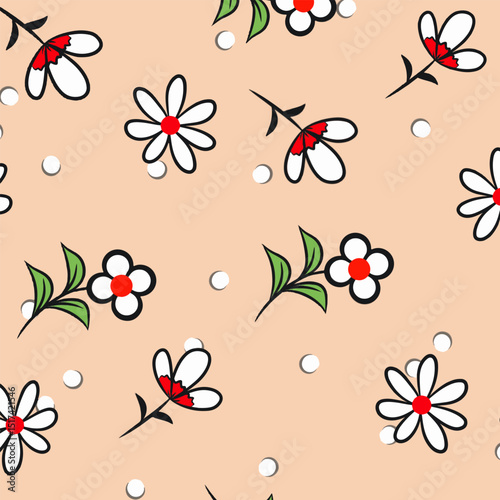 Abstract Flower background suitable for home decore and wallpaper purpose
