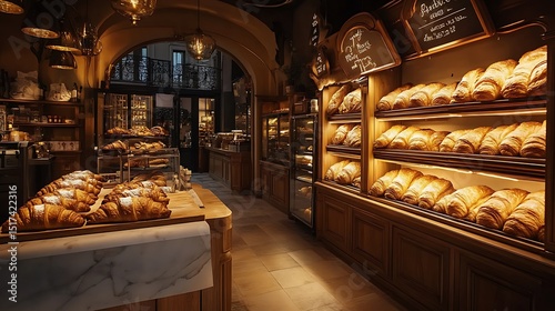 A charming old-world bakery where pastries are crafted with love and precision