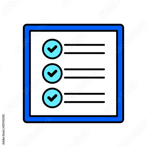Icon a tasks, isolated against a clean background.