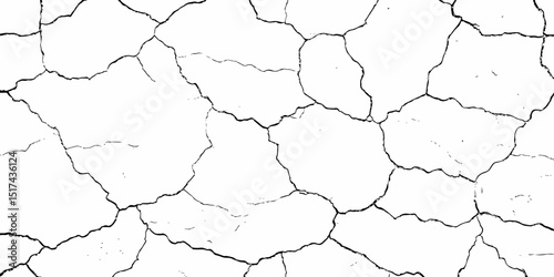  black and white  cracked wall with exposed brick creating  textured and abstract background effect