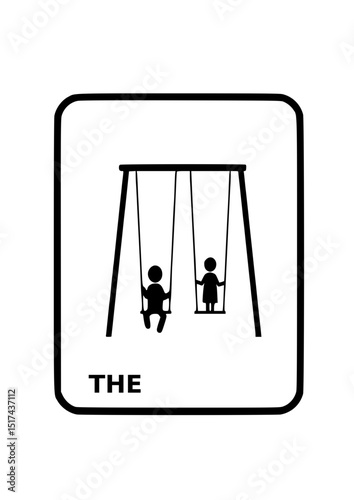 The Playground Sign (with Swings)