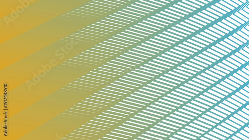 Green Yellow Zigzag Pattern Background for Energetic and Bold Design