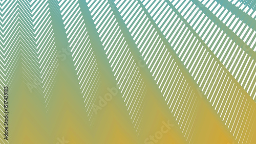 Green Yellow Zigzag Pattern Background for Energetic and Bold Design
