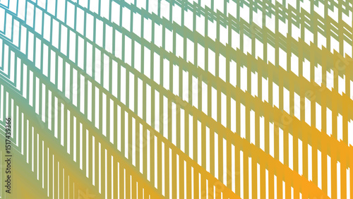 Green Yellow Zigzag Pattern Background for Energetic and Bold Design