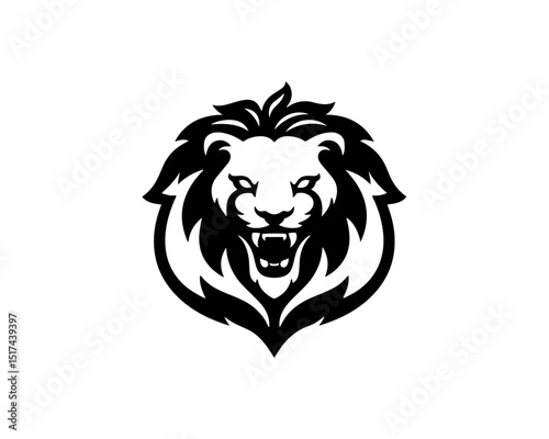 lion head vector