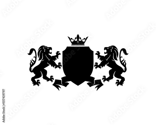 lion head vector