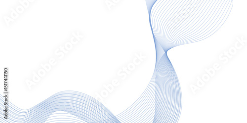 Dynamic flowing abstract wave lines texture with elegant movement, futuristic light gradient curves.