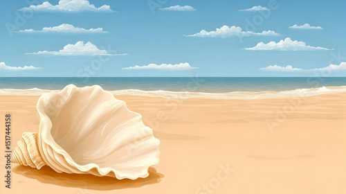 shell on the beach