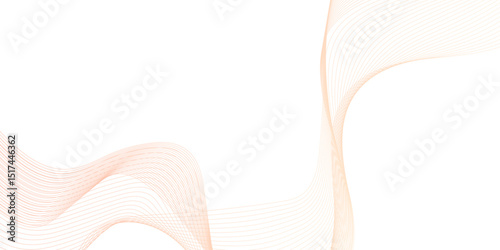 Futuristic technology and sound wave pattern of digital and communication technology, monochrome thin lines, abstract interlacing lines and points digital connection of digital and modern technology.