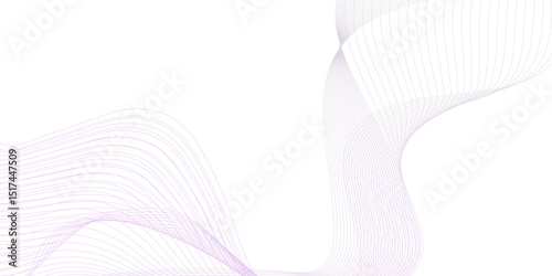 abstract interlacing lines and points digital connection of digital and modern technology, Futuristic technology and sound wave pattern of digital and communication technology, monochrome thin lines.