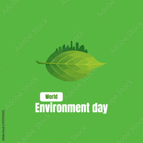 World Environment Day Concept with Clean Green Earth and Nature Conservation