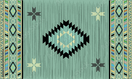 geometric fabric battern, textile design inspired by geographic.