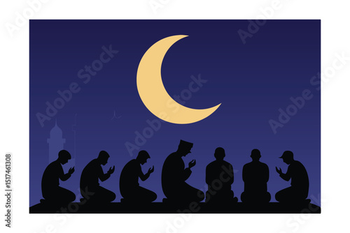 moon and stars
