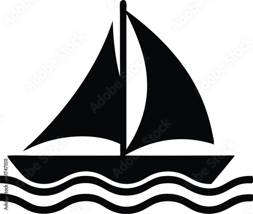 sailing ship vector illustration