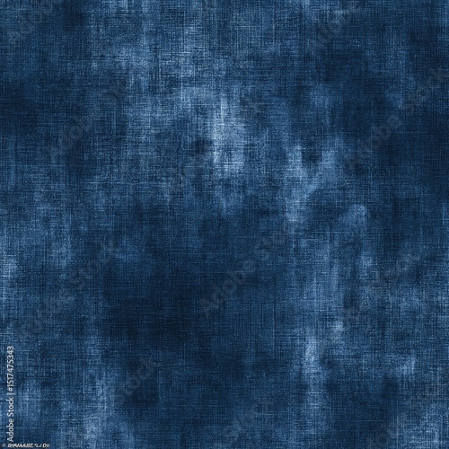 Indigo blue textured fabric