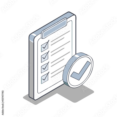 Checkmark icon for approval websites, task completion apps, verification systems, quality assurance materials, and success confirmation notifications