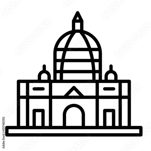 Vaticano Vector Icon