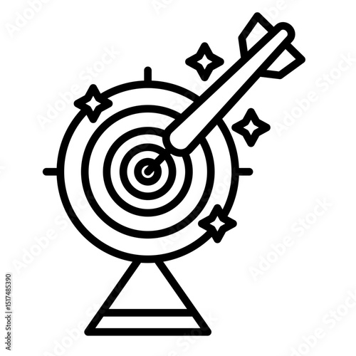 Dart Vector Icon