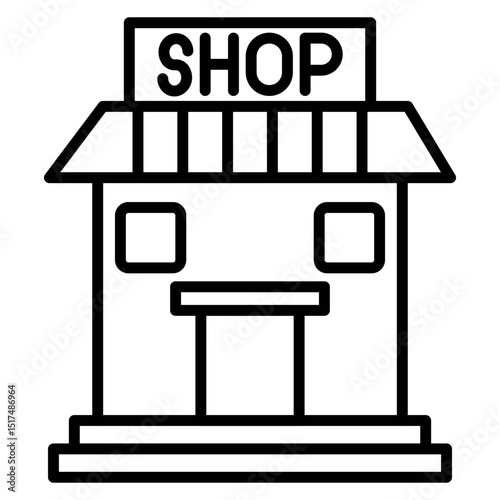 Shop Vector Icon