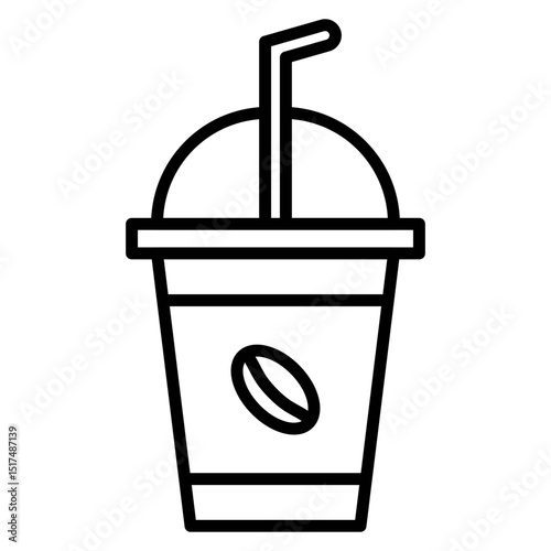 Paper Cup Vector Icon