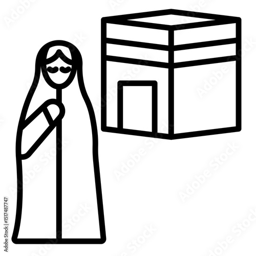 Umrah Vector Icon