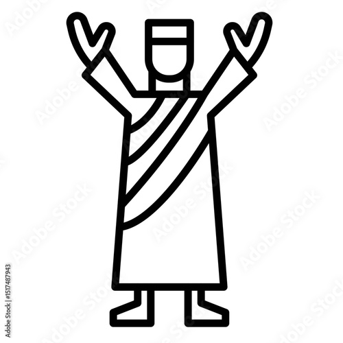 Ihram Vector Icon
