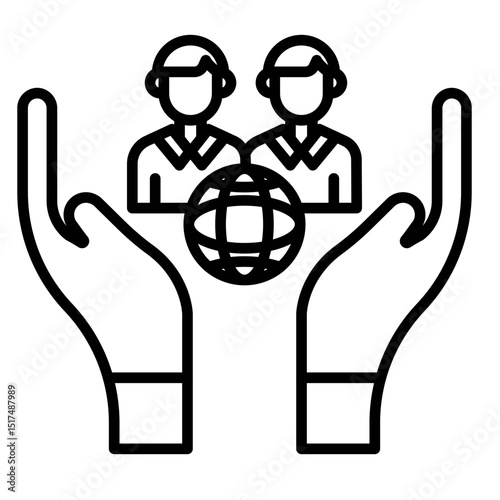 Public Service Vector Icon