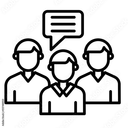 Communication Vector Icon