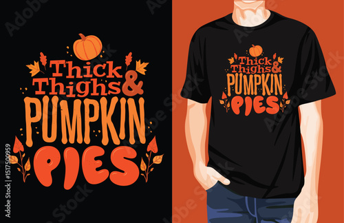 Pumpkin Pies t-shirt design