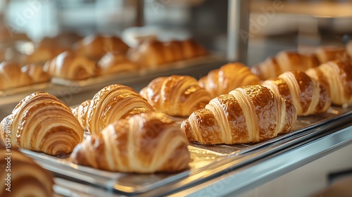 An elegant bakery where the scent of fresh bread lingers in the morning air